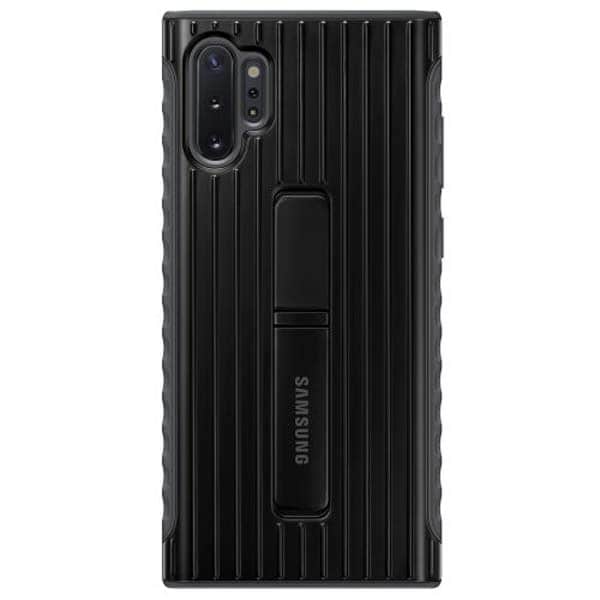 Carcasa Protective Stand pentru SAMSUNG Galaxy Note 10 Plus, EF-RN975CBEGWW, negru
