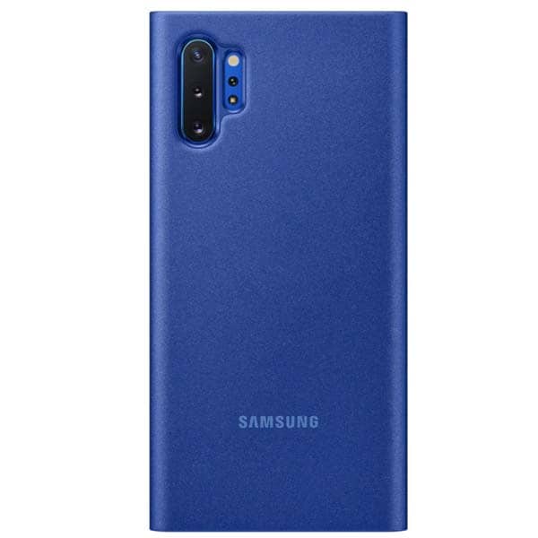 Husa Clear View pentru SAMSUNG Galaxy Note 10 Plus, EF-ZN975CLEGWW, albastru