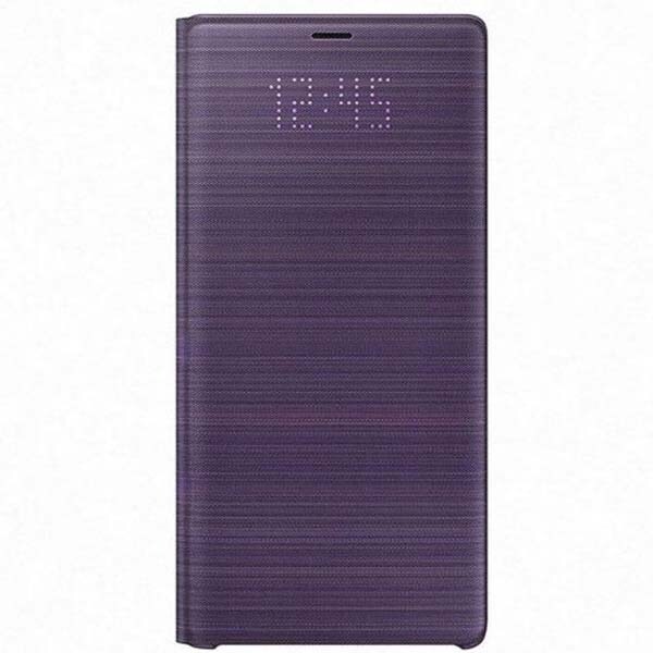 Husa Flip Led View pentru SAMSUNG Galaxy Note 9, EFNN960PVEGWW, mov