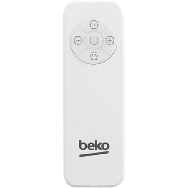 Ventilator cu picior BEKO EFS7700W, 26 trepte de viteza, 40 cm, 60 W, alb