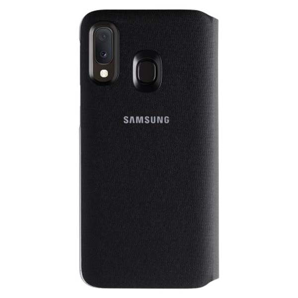 Husa Flip Wallet pentru SAMSUNG Galaxy A20e, EFWA202PBEGWW, negru