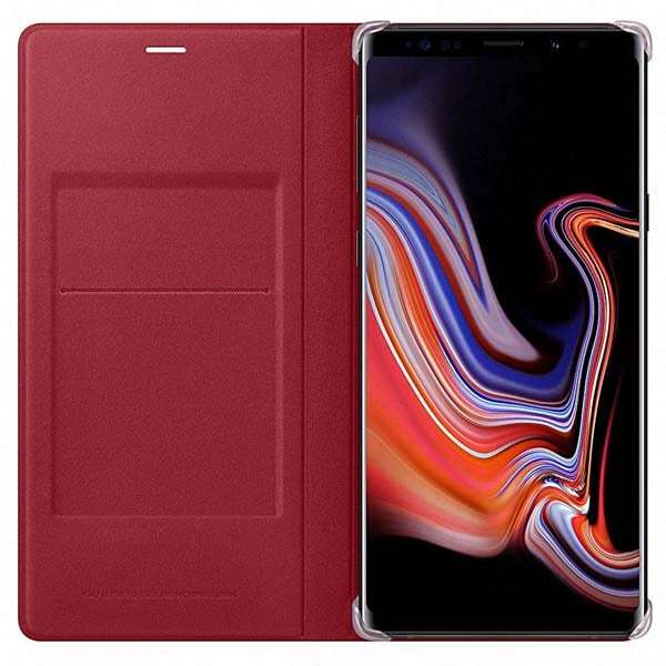 Husa Flip Wallet pentru SAMSUNG Galaxy Note 9, EFWN960LREGWW, rosu