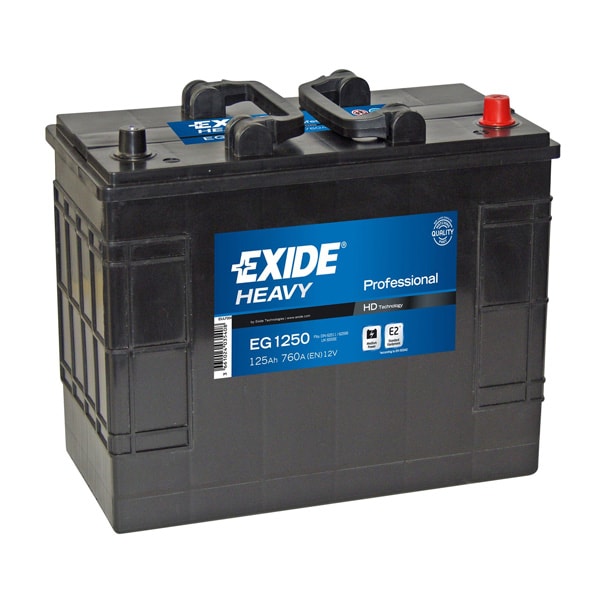 Baterie auto EXIDE Professional, 12V, 125Ah, 760A