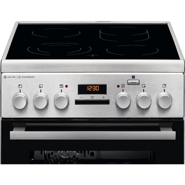 Aragaz ELECTROLUX EKC54972OX, 4 arzatoare, Electric, L 50 cm, Grill, inox