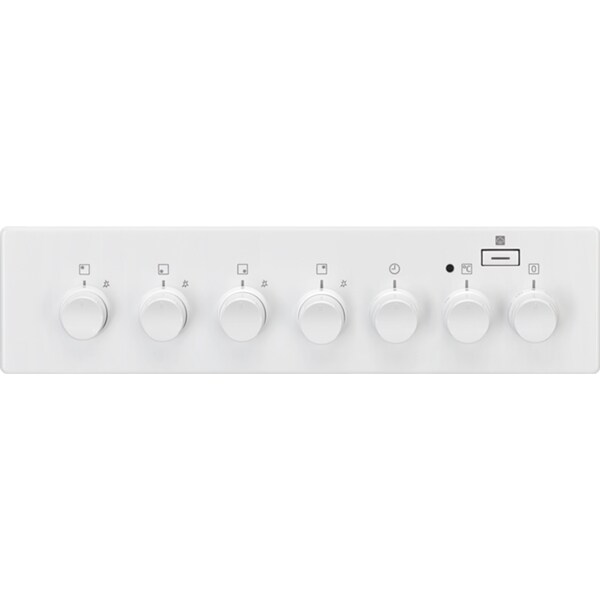 Aragaz ELECTROLUX EKK52950OW, 4 arzatoare, Mixt, L 50 cm, Grill, alb
