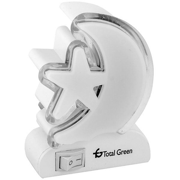 Lampa de veghe LED TOTAL GREEN EL0024038, 4 x 0.1W, alb