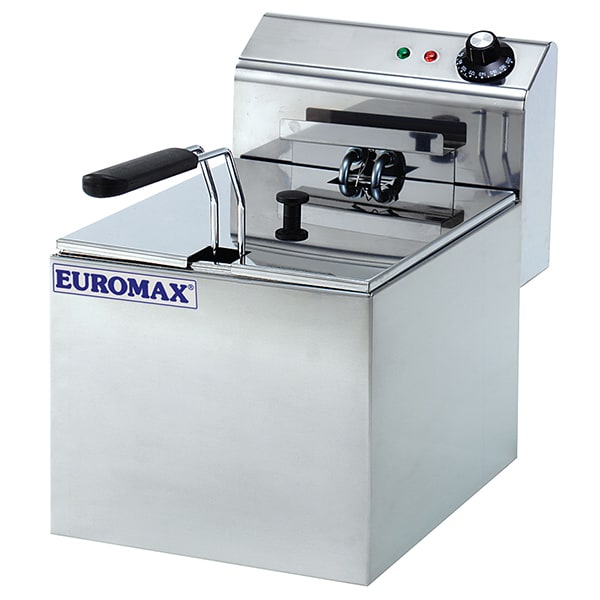 Friteuza electrica EUROMAX EMX-10360C, 8l, inox