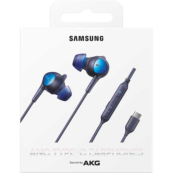 Casti SAMSUNG Earphone ANC Type-C, EO-IC500BBEGWW, Cu Fir, In-Ear, Microfon, Noise Cancelling, negru