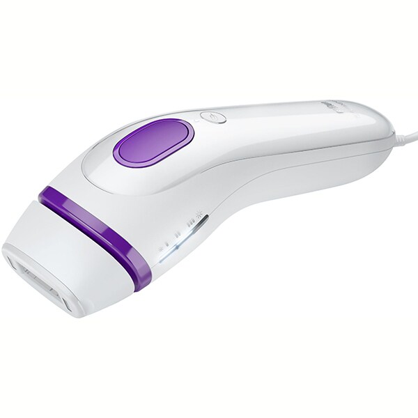 Epilator IPL BRAUN Silk-Expert BD3003, 250.000 de impulsuri, tehnologie SensoAdapt, alb-mov + Aparat de ras Gillette Venus Snap