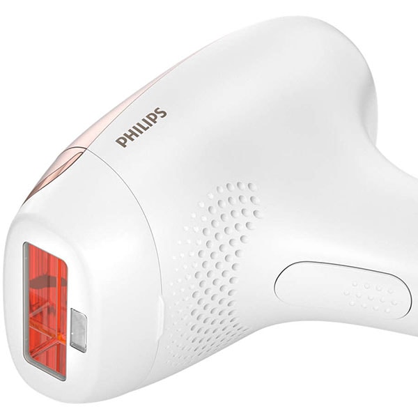 Epilator IPL PHILIPS Lumea BRI921/00, 250.000 impulsuri, 1 accesoriu, retea, alb-roz + Trimmer