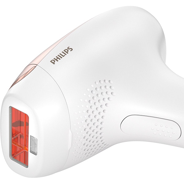 Epilator IPL PHILIPS Lumea Avanced BRI924/00, 250.000 impulsuri, 2 accesorii, retea, alb-roz + Mini perie curatare faciala PHILIPS VisaPure BSC111