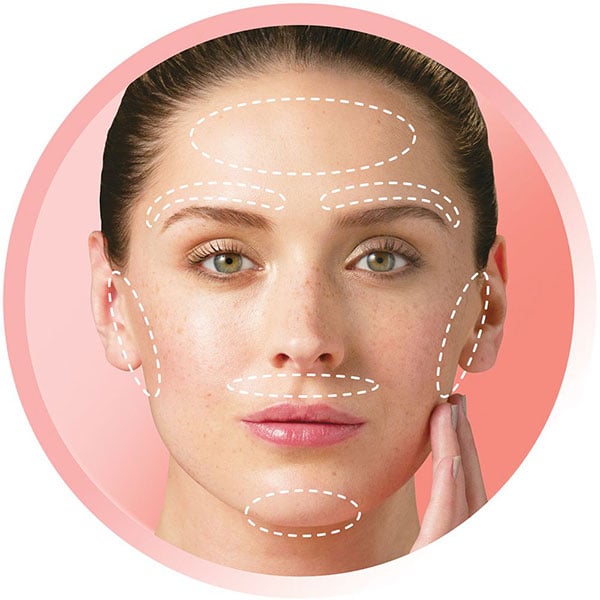 Kit ingrijire faciala REMINGTON Smooth and Silk EP7070, baterii, alb