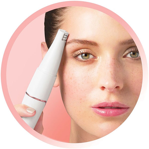 Kit ingrijire faciala REMINGTON Smooth and Silk EP7070, baterii, alb