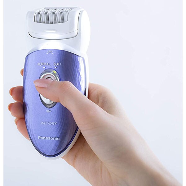 Epilator PANASONIC ES-ED23-V503, acumulator, 48 pensete