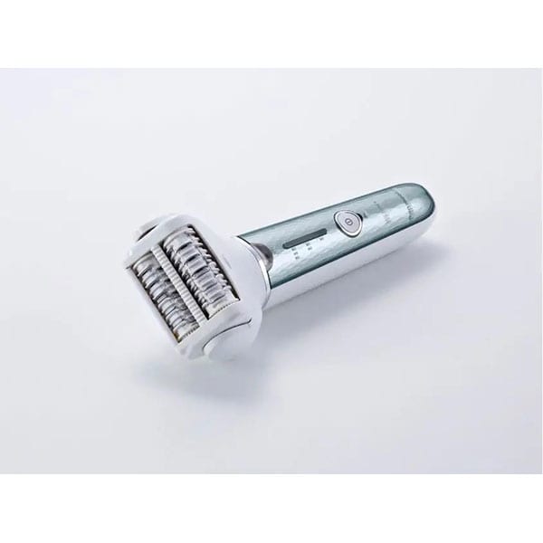 Epilator PANASONIC ES-EL2A-A503, 60 pensete, 3 viteze, 3 accesorii, Wet&Dry, acumulator, alb-albastru