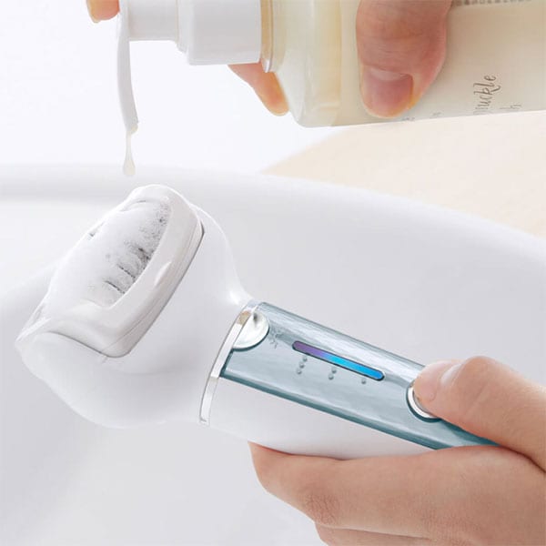 Epilator PANASONIC ES-EL2A-A503, 60 pensete, 3 viteze, 3 accesorii, Wet&Dry, acumulator, alb-albastru
