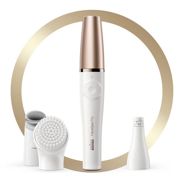 Epilator facial BRAUN FaceSpa Pro, alb