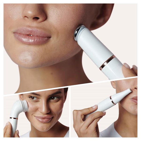 Epilator facial BRAUN FaceSpa Pro, alb