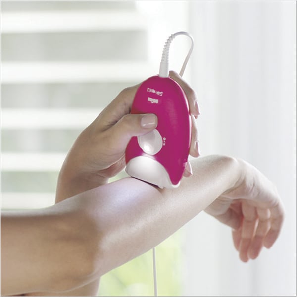 Epilator BRAUN Silk-epil 3 3-410, 20 pensete, 2 viteze, 2 accesorii, SoftLift Tips, retea, alb-roz