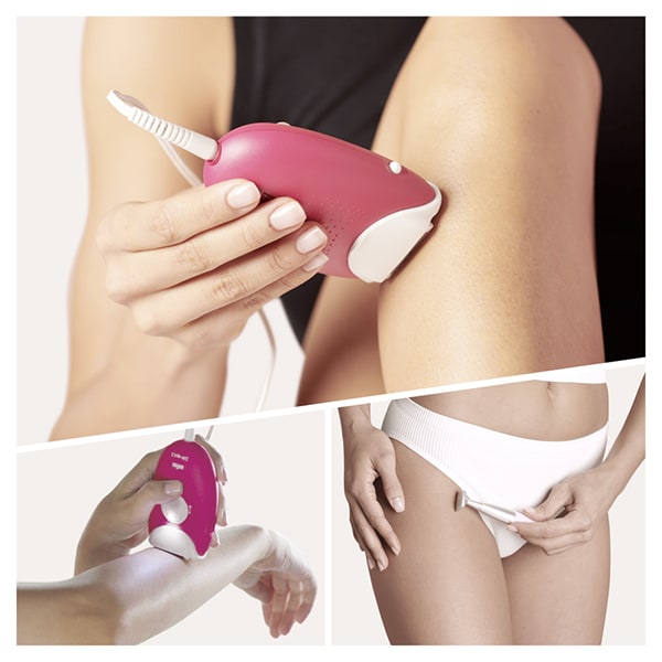 Epilator BRAUN Silk-epil 3 3-420, 20 pensete, 2 viteze, SoftLift Tips, retea, roz + Trimmer