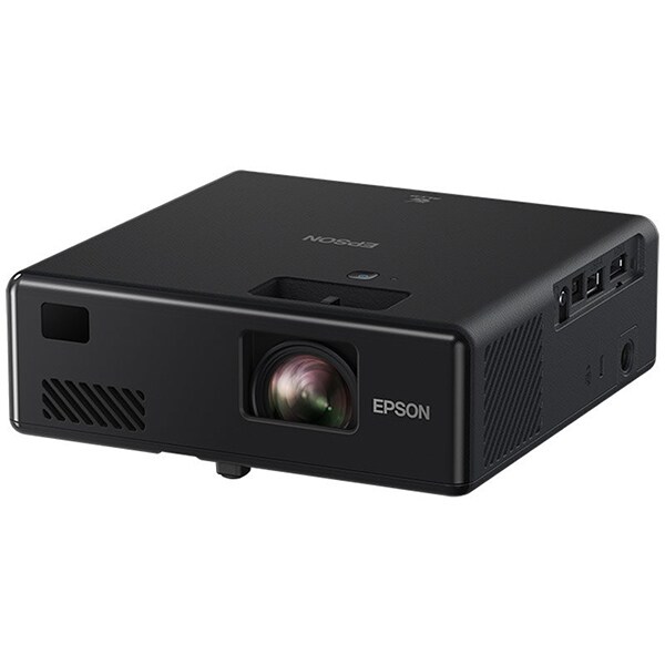 Mini videoproiector EPSON EF-11, Full HD 1080p, 1000 lumeni, negru