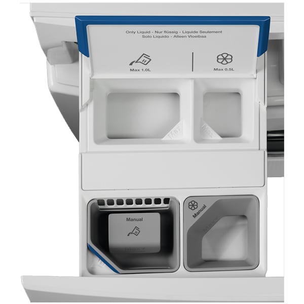 Masina de spalat rufe frontala ELECTROLUX EW6F348SA, Wi-Fi, 8 kg, 1400rpm, Clasa C, alb
