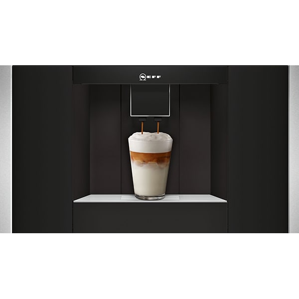 Espressor automat incorporabil NEFF C15KS61N0, 2.4l, 1600W, inox