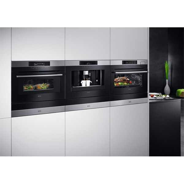 Espressor automat incorporabil AEG KKK884500M, 1.8l, 1350W, inox