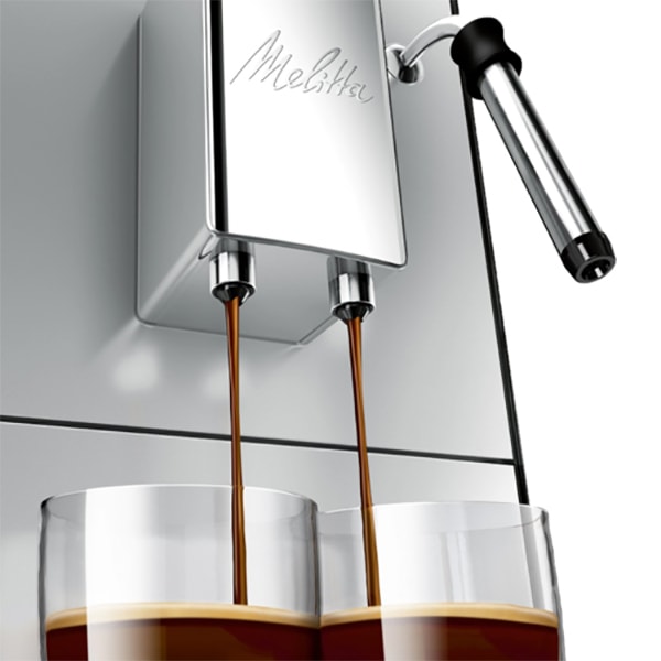 Espressor automat MELITTA Caffeo Solo&Milk CAFFEOSOLOMS, 1.2l, 1400W, 15 bar, argintiu-negru
