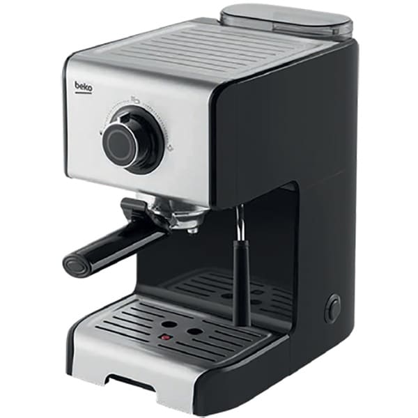 Espressor manual BEKO CEP5152B, 1.2l, 1200W, 15 bar, indicator luminos, negru-argintiu