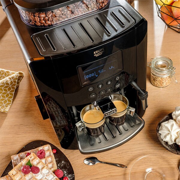 Espressor automat KRUPS Happy EA817010, 1.7l, 1450W, 15 bar, negru