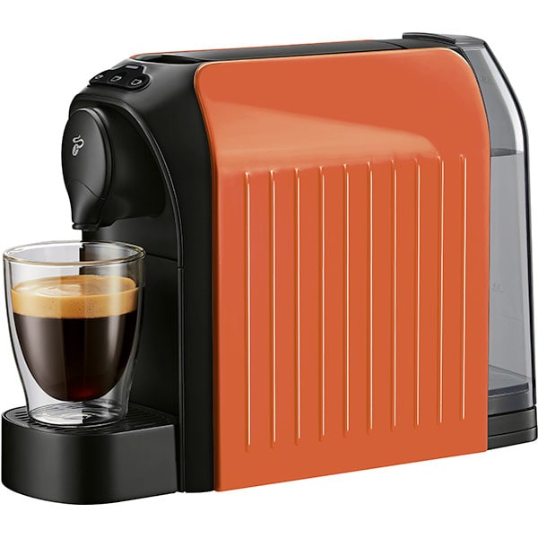 Espressor capsule TCHIBO Cafissimo Easy Curcuma 603136, 0.65l, 1250W, 15 bar, portocaliu-negru