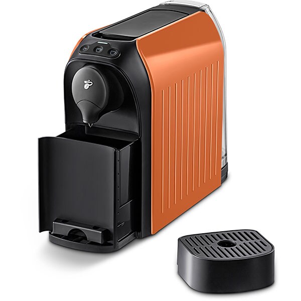 Espressor capsule TCHIBO Cafissimo Easy Curcuma 603136, 0.65l, 1250W, 15 bar, portocaliu-negru