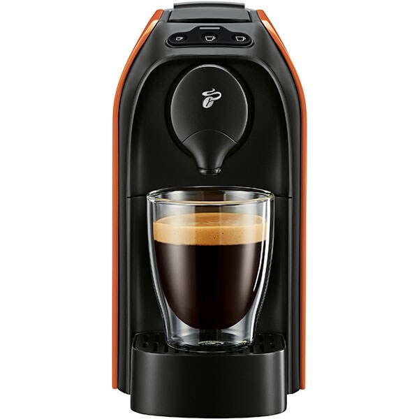 Espressor capsule TCHIBO Cafissimo Easy Curcuma 603136, 0.65l, 1250W, 15 bar, portocaliu-negru