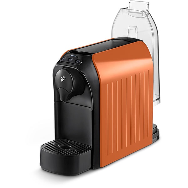 Espressor capsule TCHIBO Cafissimo Easy Curcuma 603136, 0.65l, 1250W, 15 bar, portocaliu-negru