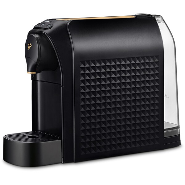 Pachet: Espressor capsule TCHIBO Cafissimo Easy + 60 capsule 518516, 0.65l, 1250W, 15 bar, negru 