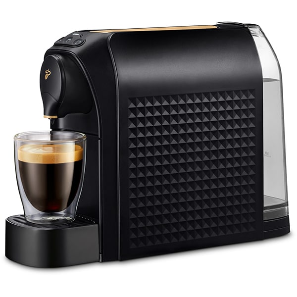 Pachet: Espressor capsule TCHIBO Cafissimo Easy + 60 capsule 518516, 0.65l, 1250W, 15 bar, negru 