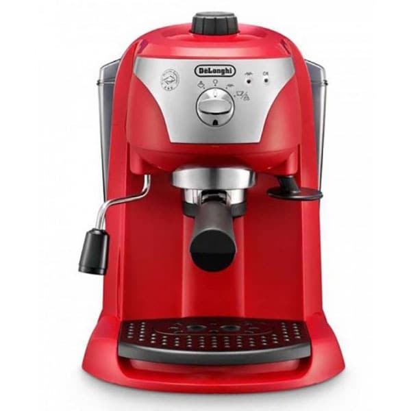 Espressor DELONGHI EC221.RD, 1l, 1100W, 15 bar, rosu