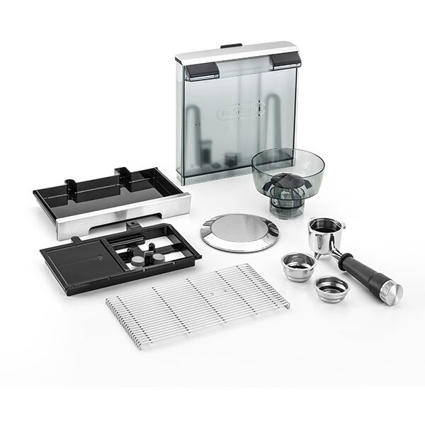 Espressor manual DELONGHI La Specialista EC9335.M, 2l, 1450W, 19 bar, Smart Tamping Station, argintiu-negru