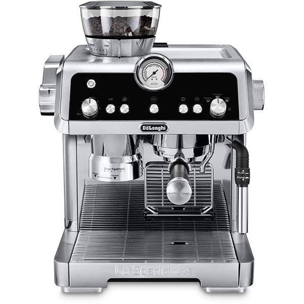 Espressor manual DELONGHI La Specialista EC9335.M, 2l, 1450W, 19 bar, Smart Tamping Station, argintiu-negru