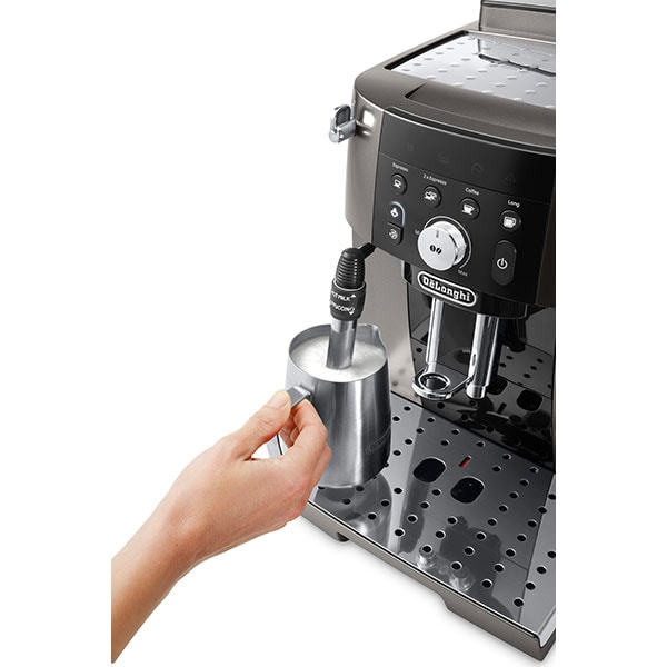 Espressor automat DELONGHI Magnifica S Smart ECAM250.33.TB, 1.8l, 1450W, 15 bar, gri inchis