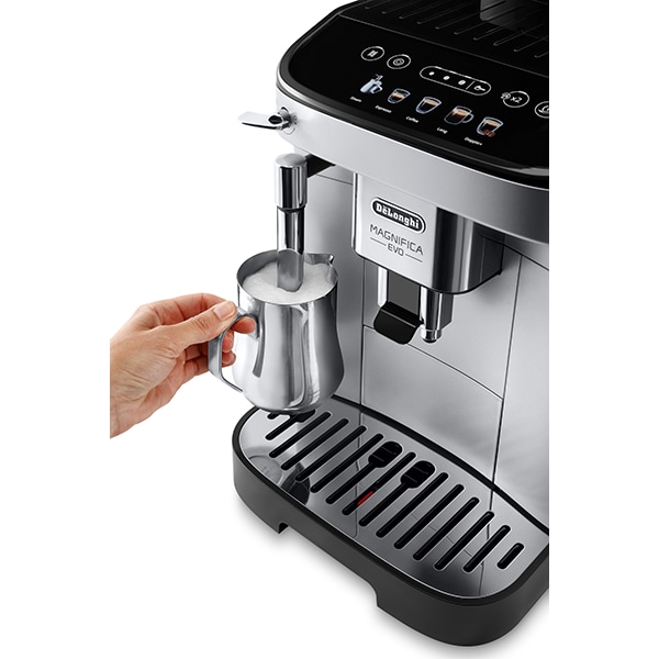 Espressor automat DELONGHI Magnifica Evo ECAM 290.31.SB, 1.8l, 1450W, 15 bar, argintiu-negru