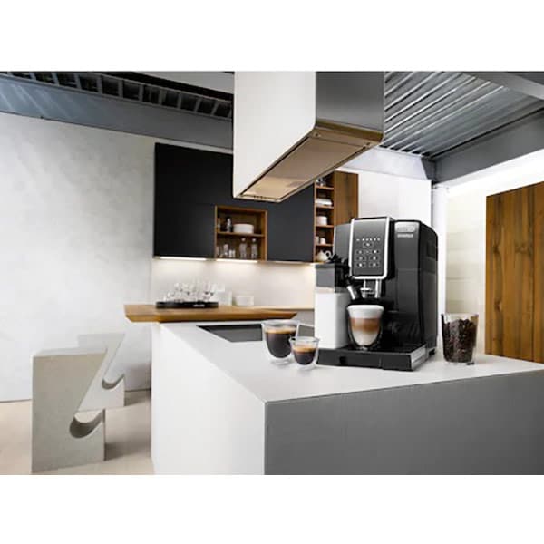 Espressor automat DELONGHI Dinamica ECAM 350.50.B, 1.8l, 1450W, 15 bar, negru