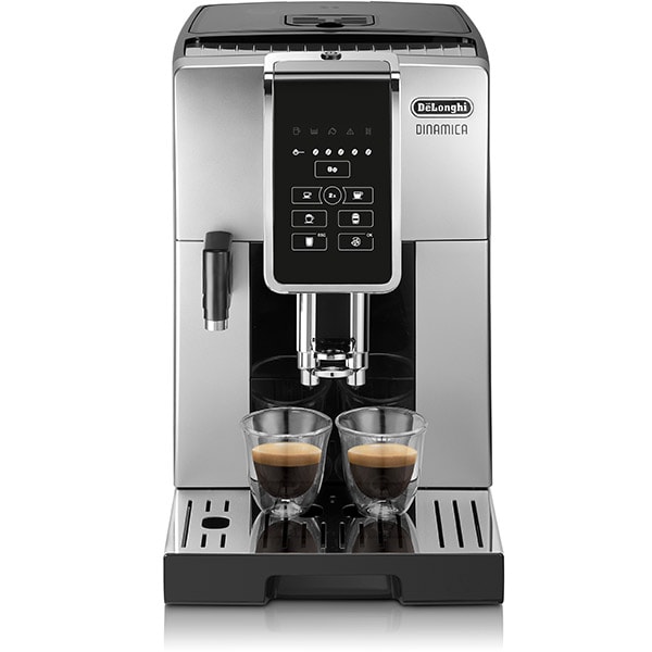 Espressor automat DELONGHI Dinamica ECAM 350.50.SB, 1.8l, 1450W, 15 bar, argintiu-negru