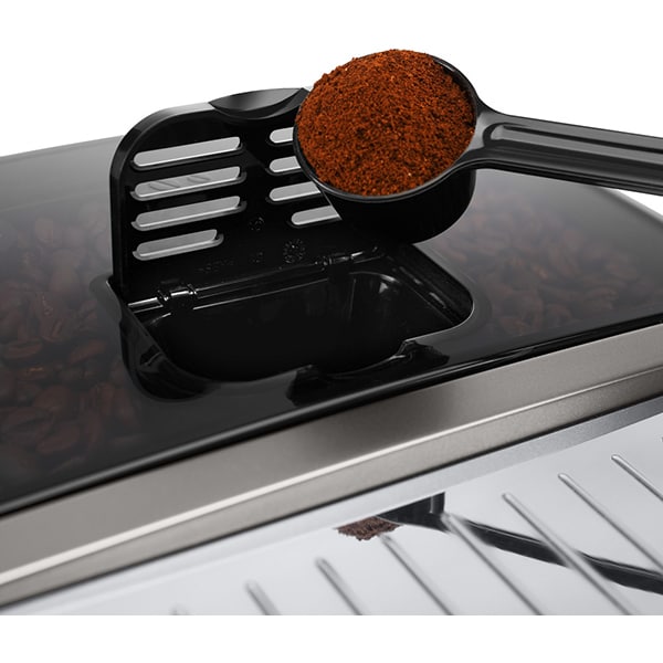 Espressor automat DELONGHI Dinamica Plus ECAM.370.95.T, 1.8l, 1450W, 19 bar, gri inchis-argintiu