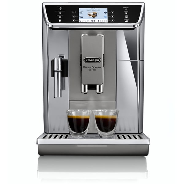 Espressor automat DELONGHI PrimaDonna Elite ECAM 650.55.MS, 2l, 1450W, 19 bar, argintiu-negru