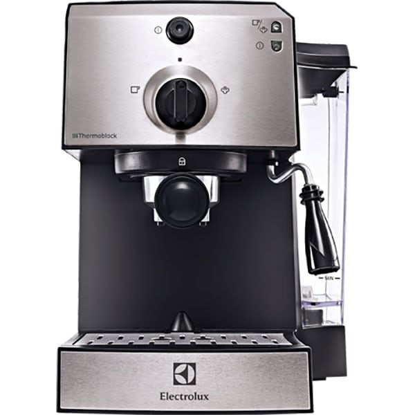 Espressor manual ELECTROLUX EEA111, 1.25l, 1125W, gri inchis