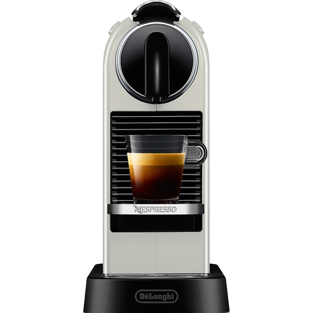 Espressor capsule NESPRESSO CitiZ EN167.W, 1l, 1260W, 19 bar, alb-negru