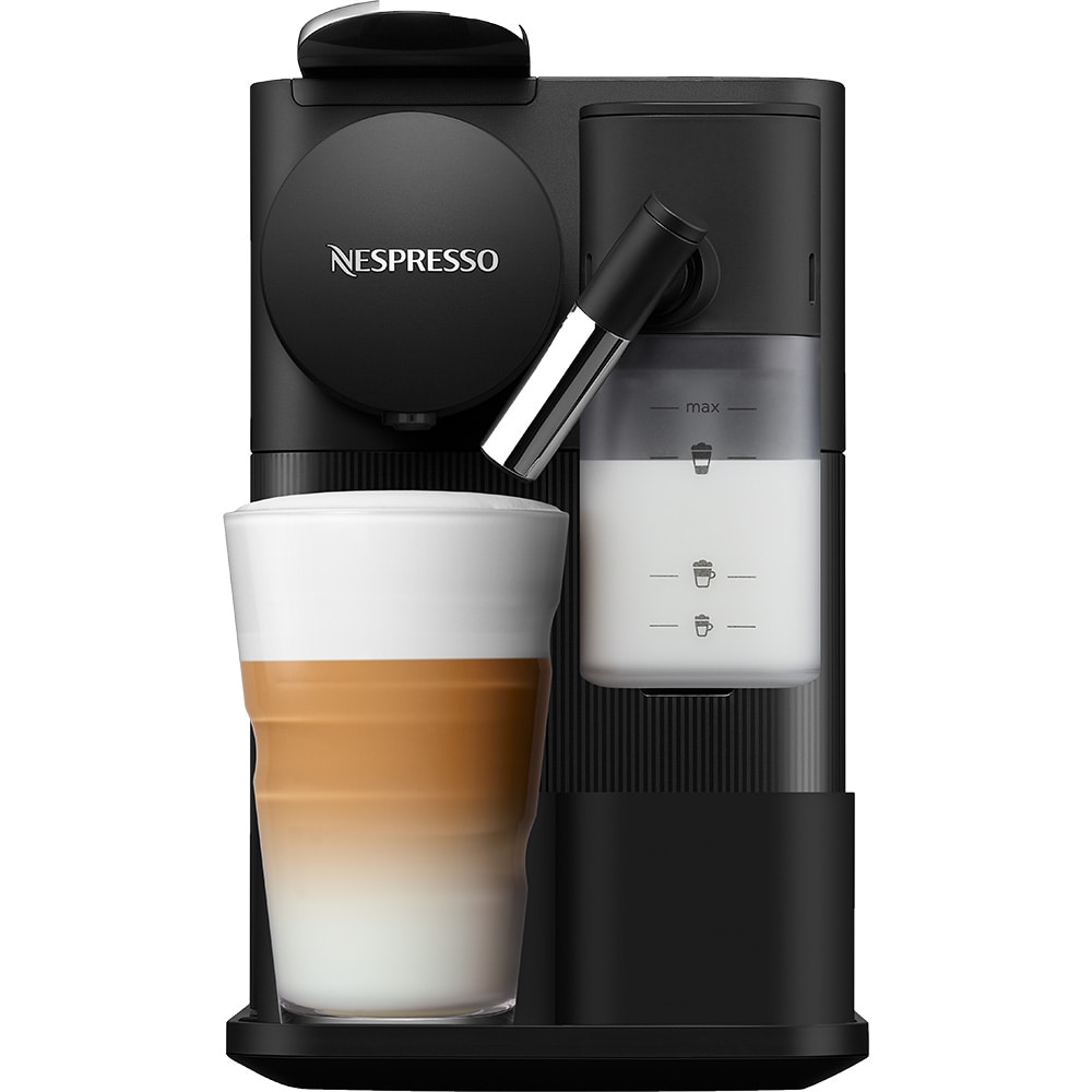 Espressor capsule NESPRESSO Lattissima One Evolution EN510.B, 1l, 1450W, 19 bar, negru