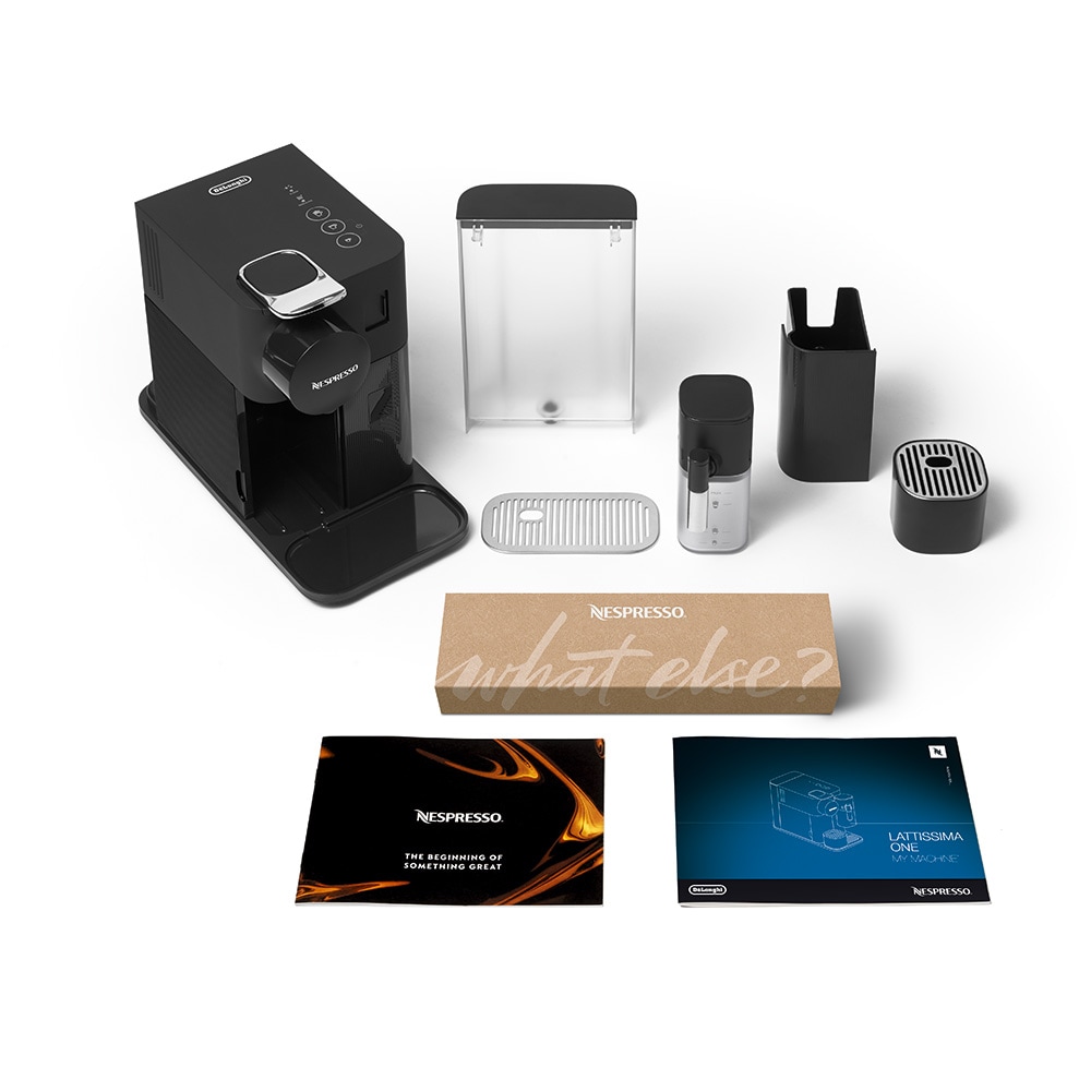 Espressor capsule NESPRESSO Lattissima One Evolution EN510.B, 1l, 1450W, 19 bar, negru